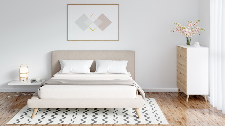 Neutral clean bedroom