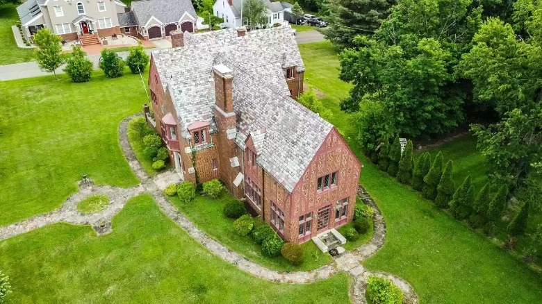 top view of home