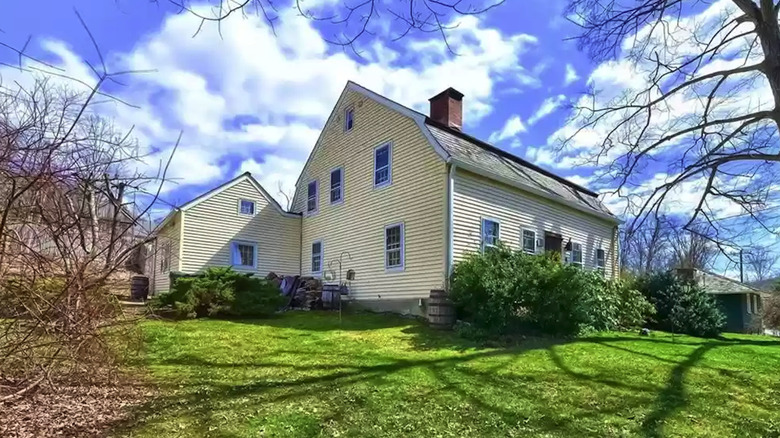 Colonial-style home exterior