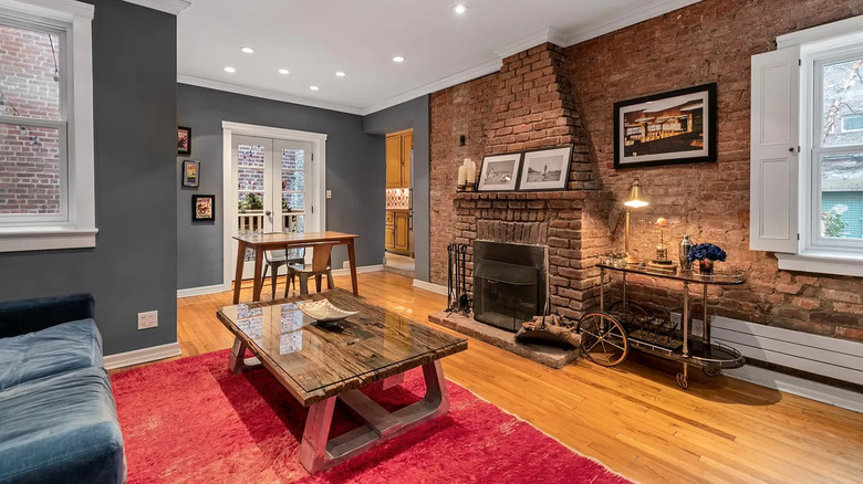 living room of york home