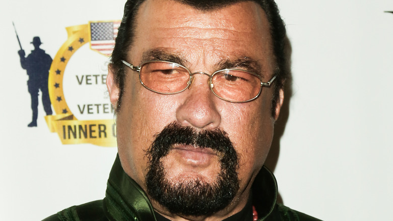 Closeup Steven Seagal