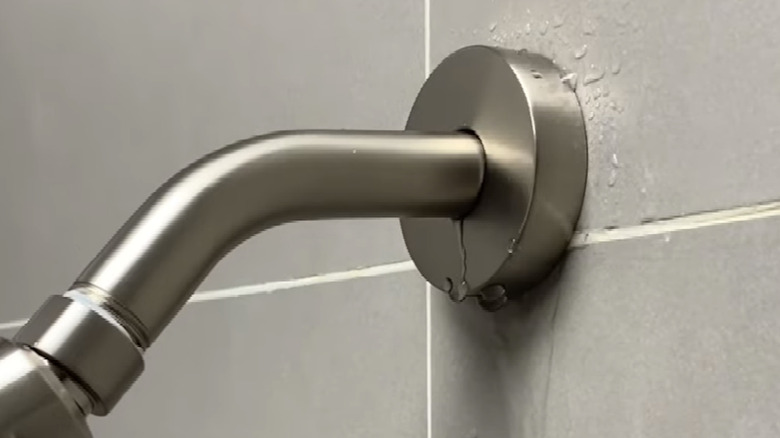 Leak coming from the shower arm