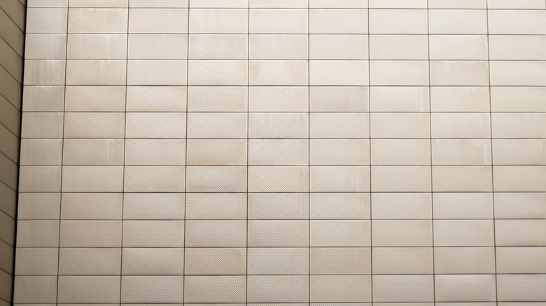 Full frame shot of tiled wall