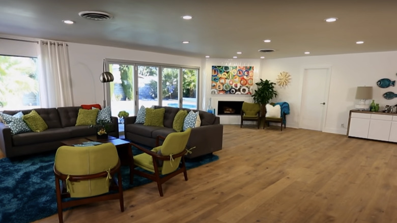 big modern living room