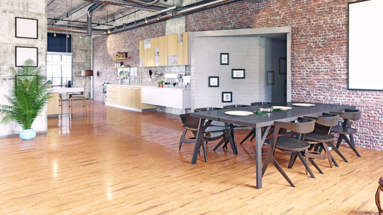 An large loft-style living space