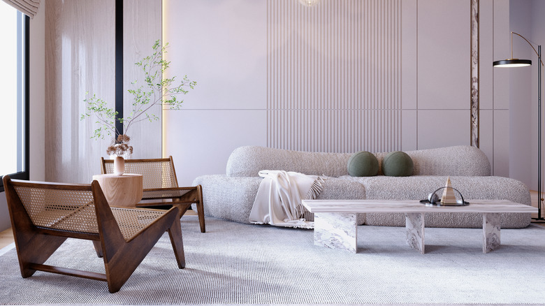 mid-century modern room design