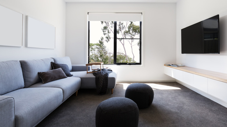 contemporary second living room carpet