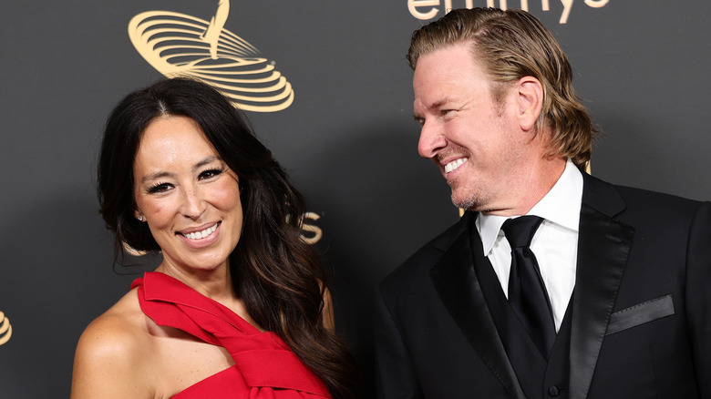 Chip and Joanna Gaines at the Emmys