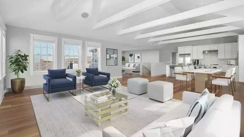 living areas of massachusetts home