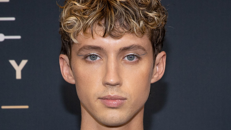 close up of troye sivan