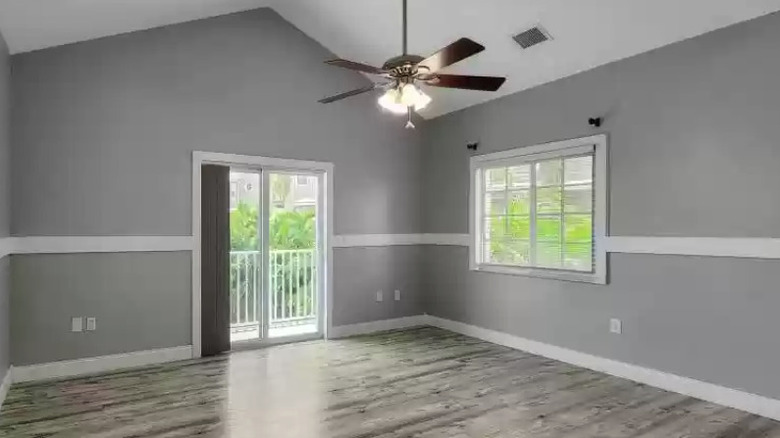 Spacious, bright bedroom