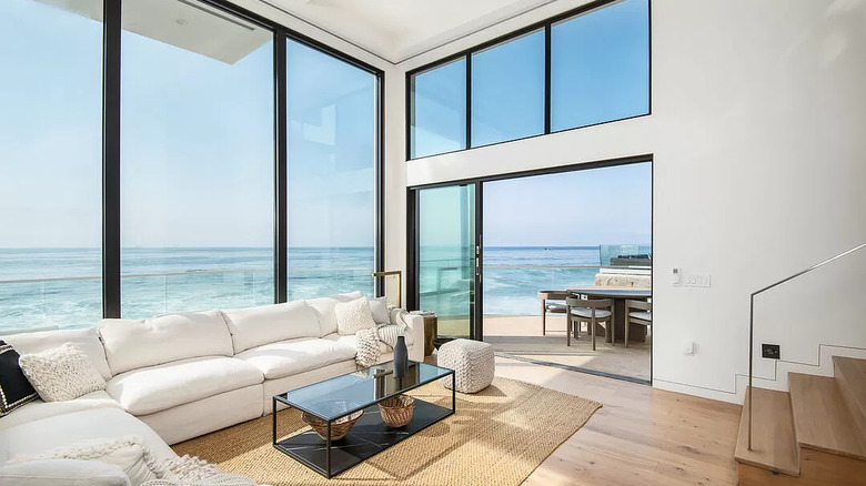 Beach house living room