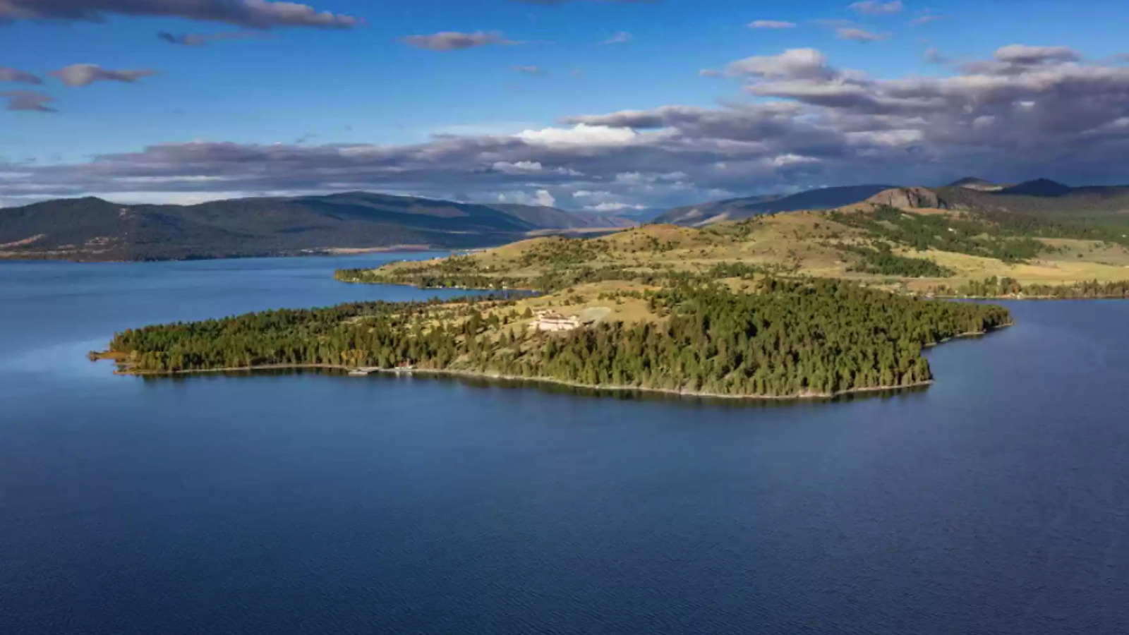 Take A Tour Of This Island In Montana's Flathead Lake That's