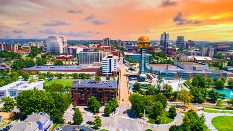 Skyline of Knoxville, TN