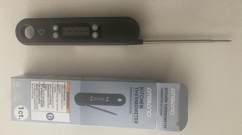 Ambiano LCD Display Food Thermometer