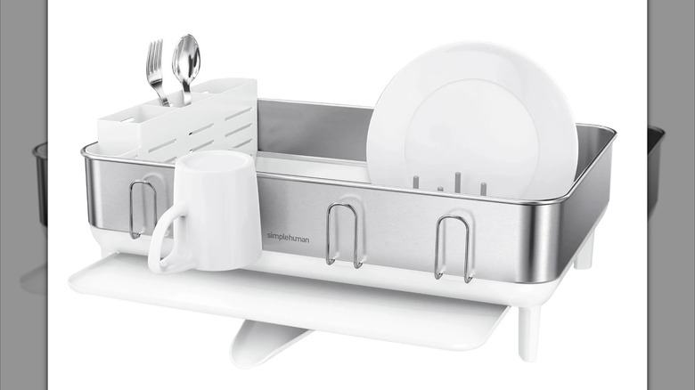 simplehuman Stainless Steel Frame Dish Rack