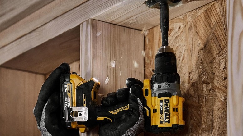 DeWalt's power drill from its combination kit