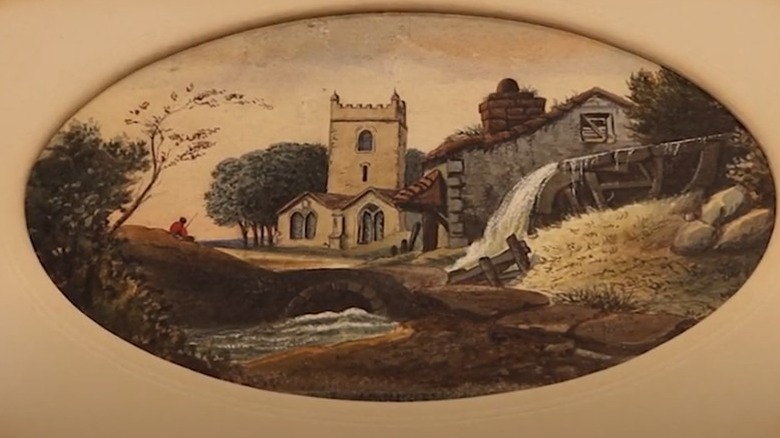 William H. Dorsey watercolor painting from 1864