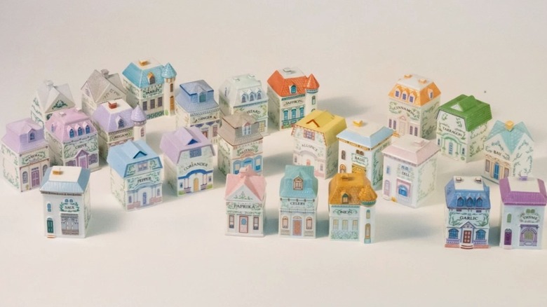 Vintage 1989 Lenox Spice Village set