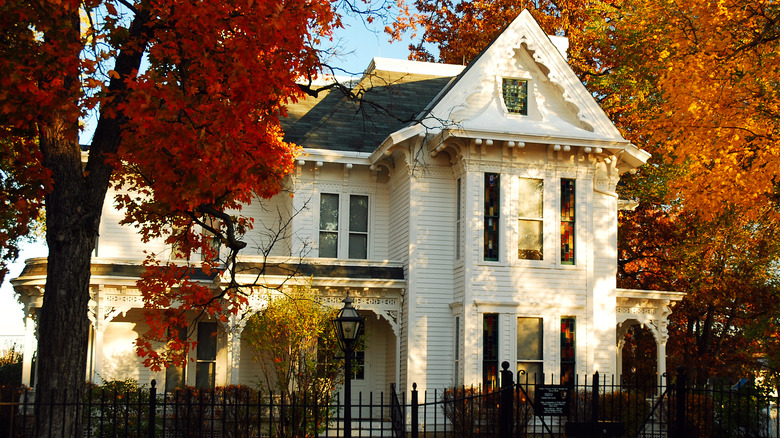 Exterior of Victorian home