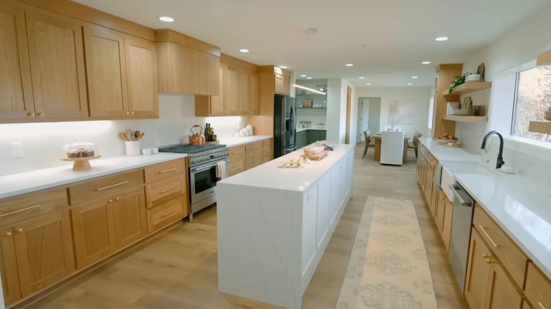 big, airy kitchen