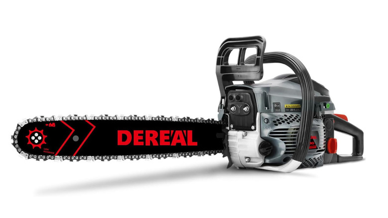 A 20-inch Dereal chainsaw