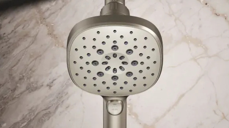 Close up of the Kohler Tellin Multifunction Handshower