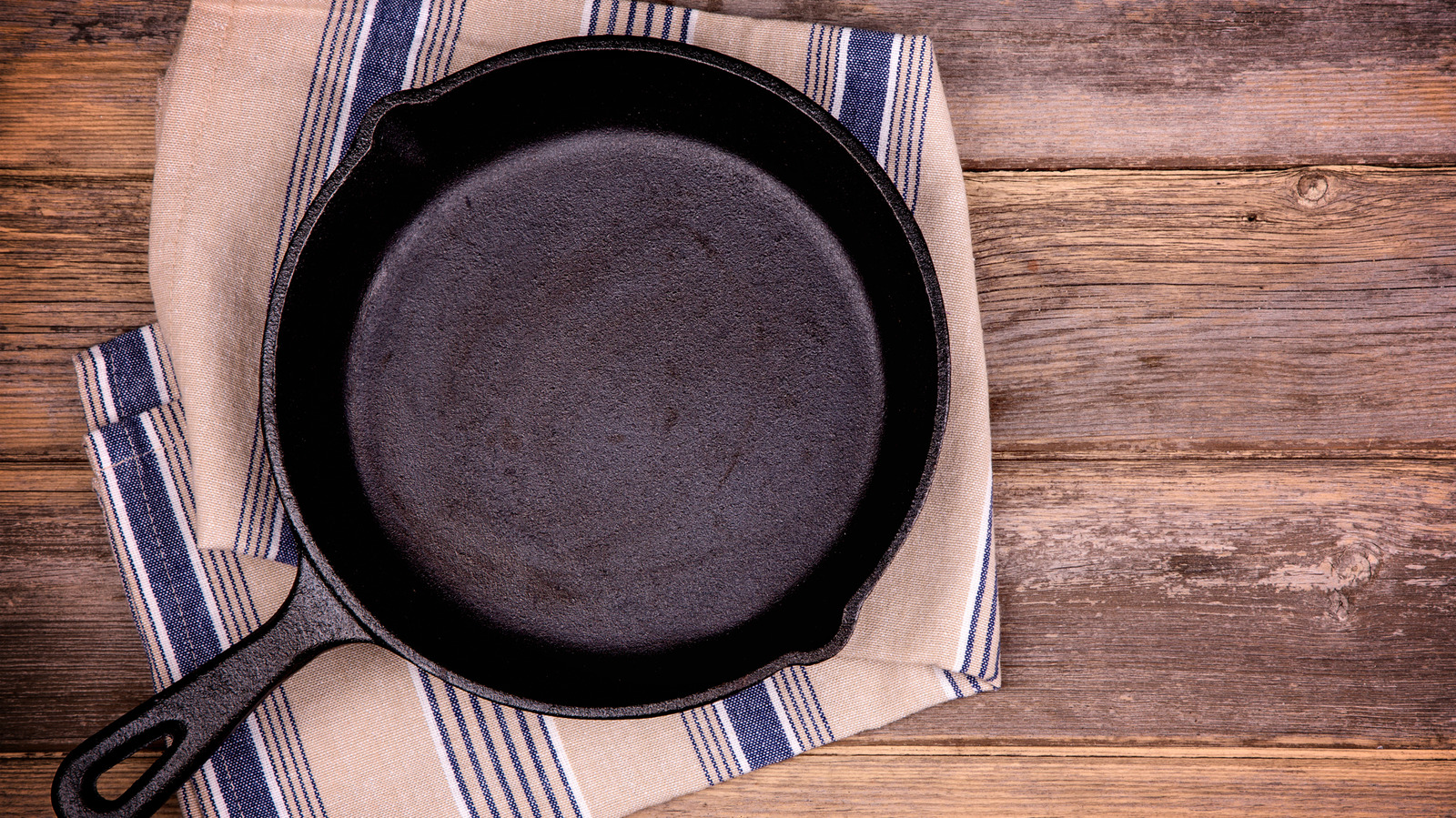 The Absolute Best Way To Season Your Cast Iron Skillet