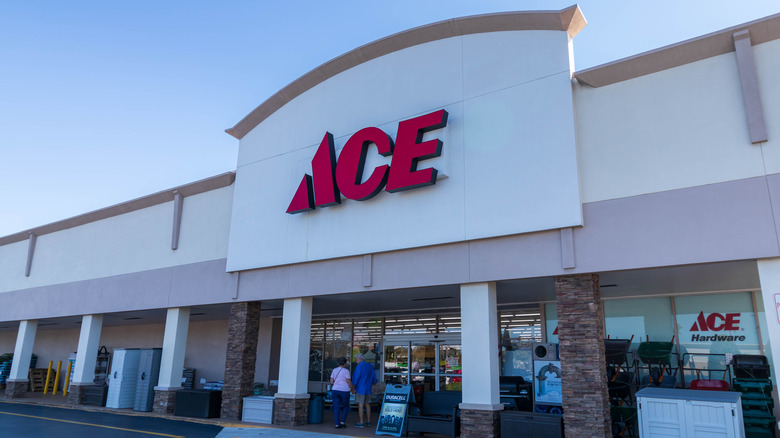 an Ace Hardware storefront