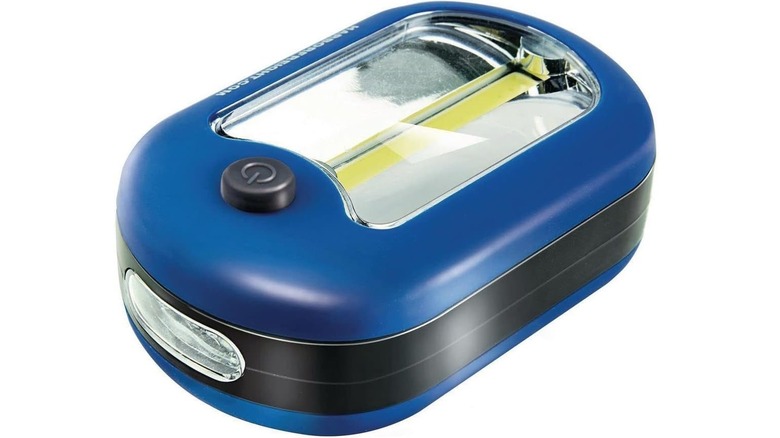 Small LED that works as a flashlight or work light