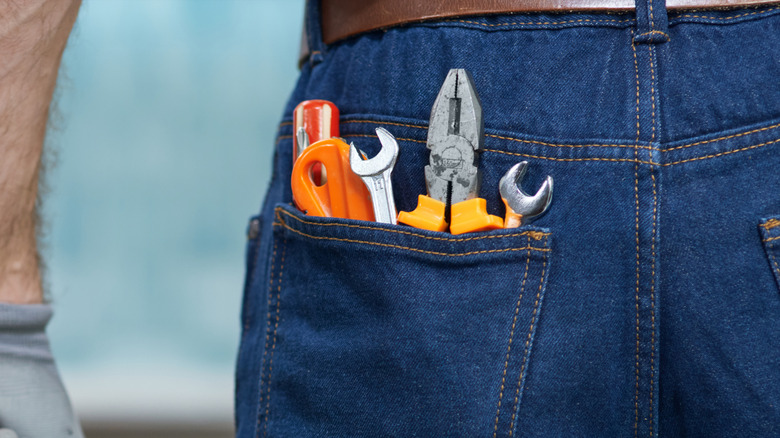 A back pocket full of tools