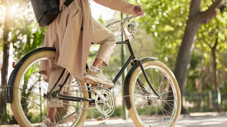 Person on bike