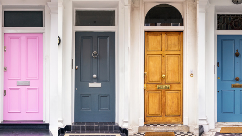 multiple front door colorsand styles