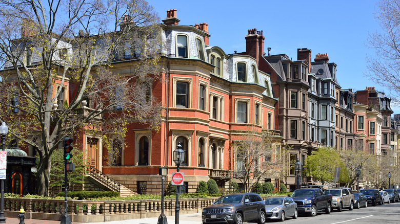 brownstone homes in Boston