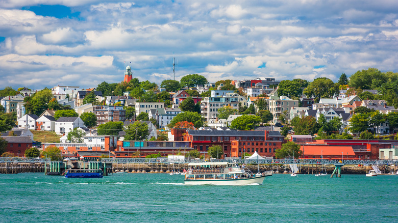 Portland Maine cityscape