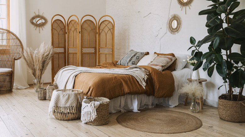 Classic boho bedroom