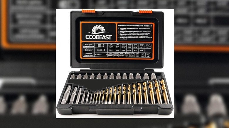 Coobeast 35-Piece Stripped Bolt Extractor Set