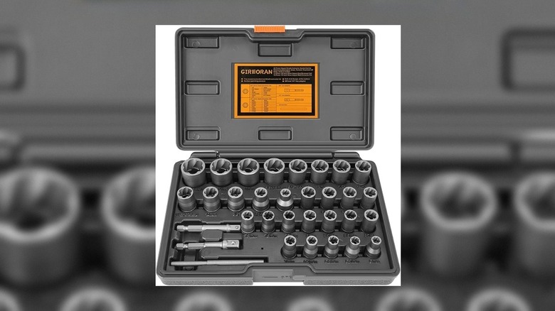 GIREORAN 32-Piece Bolt Extractor Set