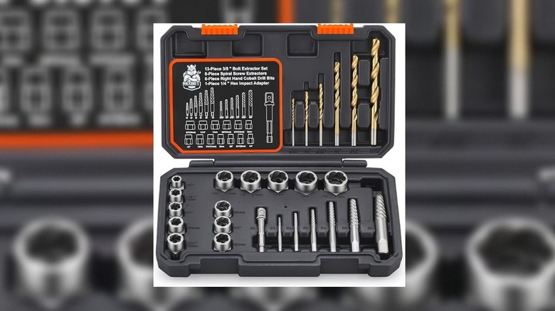 REXBETI 26-Piece Bolt & Screw Extractor Set