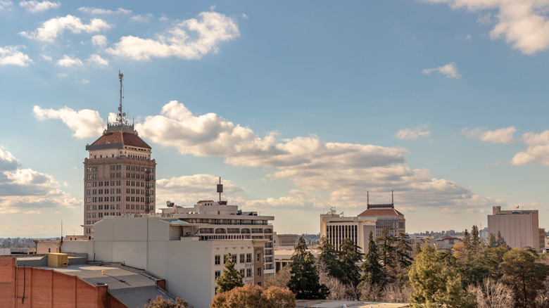 fresno california skyline