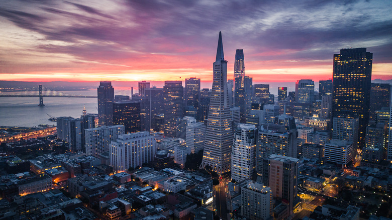 San Francisco sunrise