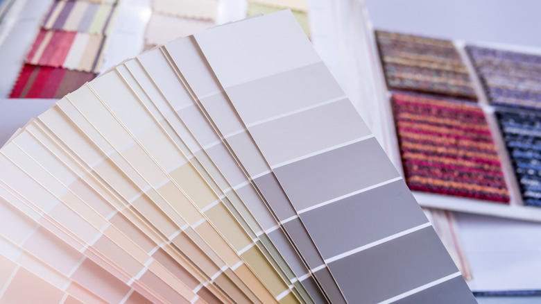 interior paint color samples