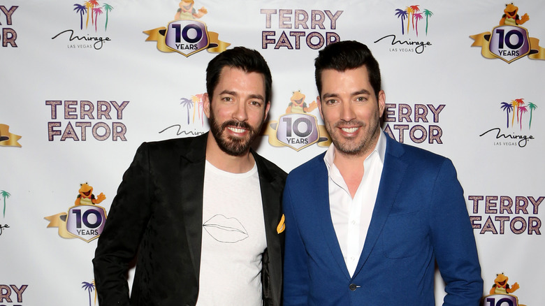 Property Brothers smiling