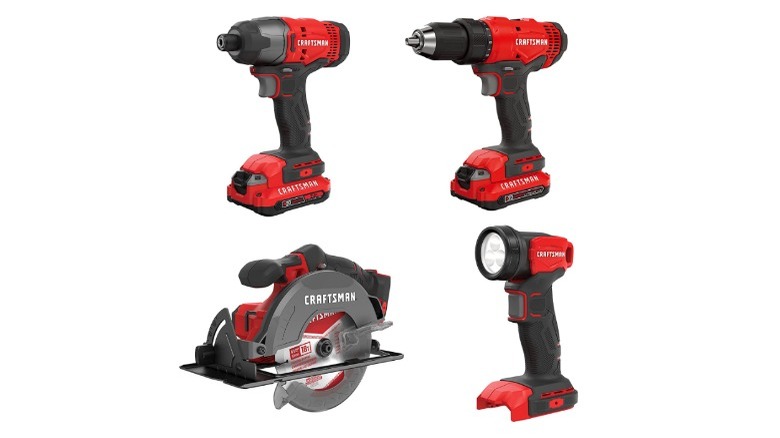Craftsman Four-Tool Combo Kit