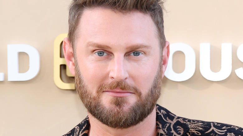 Bobby Berk smirking