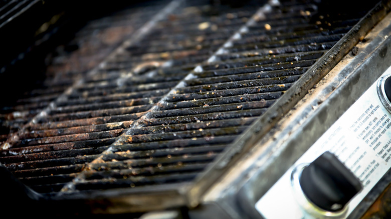 Rusty grill