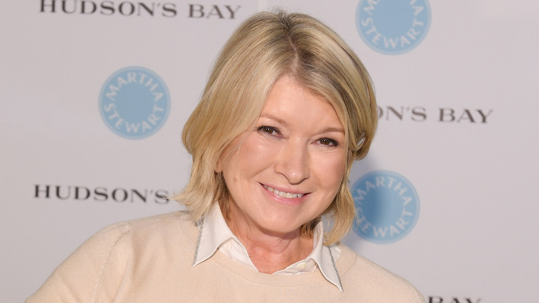 Martha Stewart at a book launch