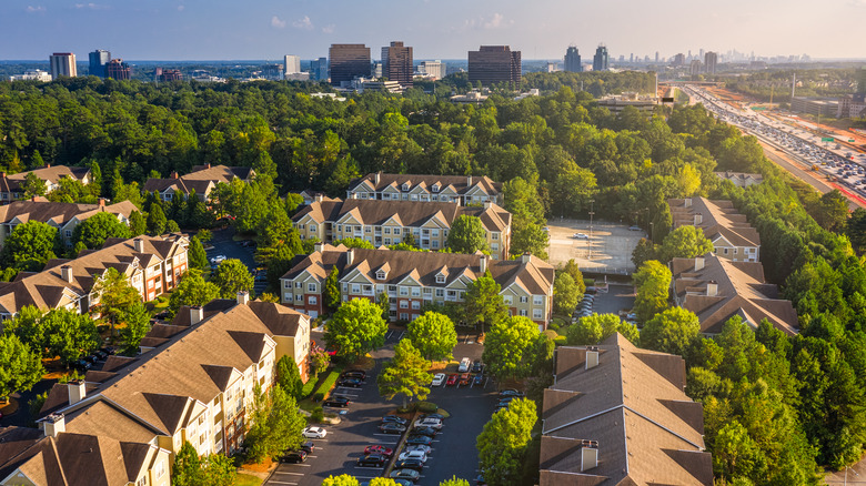 Townhouses near Atlanta, Georgia