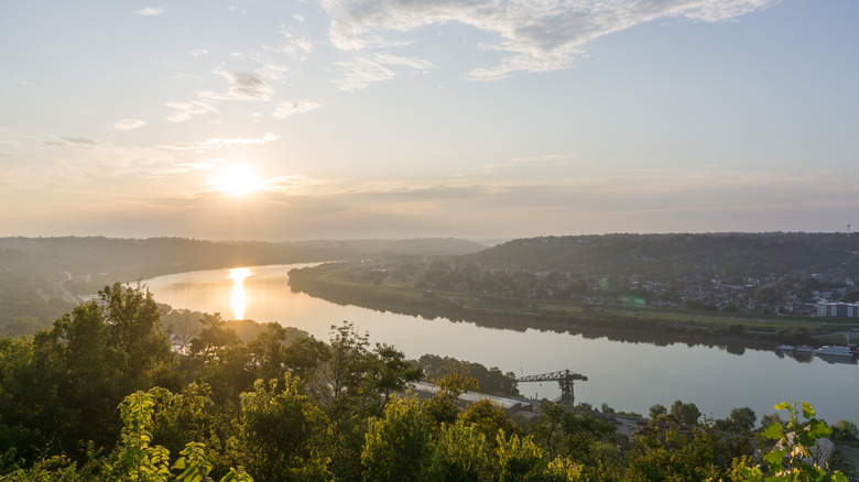 The Ohio river