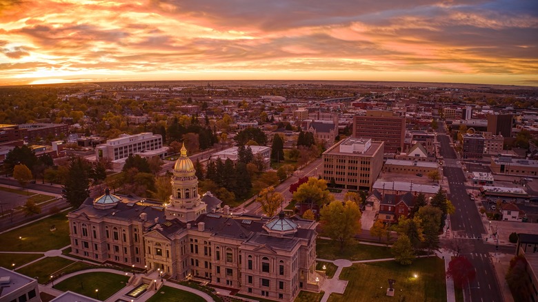 Downtown Cheyenne, Wyoming